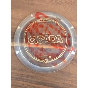 Discraft First Run Cicada Golf Disc Driver 167-169g Z Plastic Custom Ink